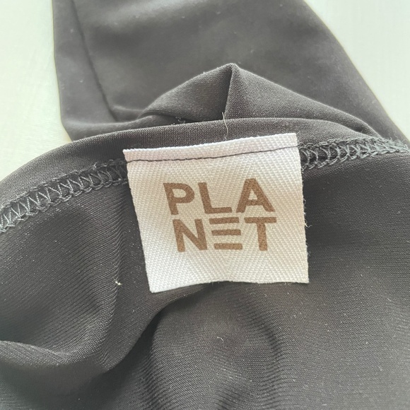 Planet by Lauren G  Mini Dress 1 Tunic Top Stretch Ruched Minimalist Effortless - Picture 8 of 14